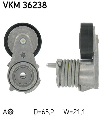 SKF Spannrolle, Keilrippenriemen